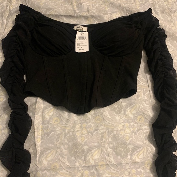 Windsor mesh corset top - Picture 5 of 7